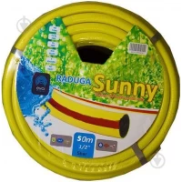 Шланг поливочный Evci Plastik Радуга (Salute) желтая диаметр 1 дюйм, длина 30 м