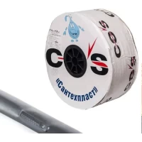 Капельная лента COS 7mil 30 см 1000 м с плоским эмиттером