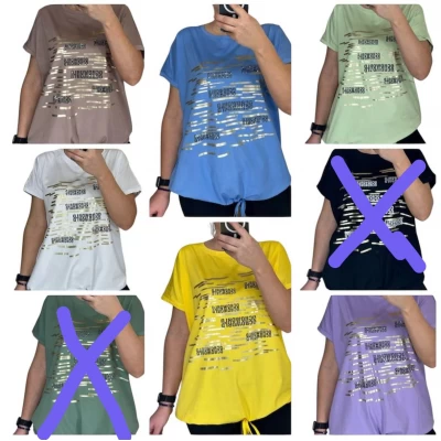 Футболка ХБ трикотаж 25307. Размер (52-56), цвета в ассорт