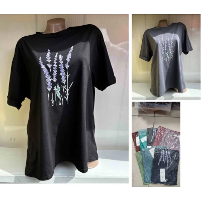 Футболка батал 54007, котон.  Розмір - 52,54,56