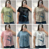 Футболка 25072. Розмір-46,48,50 (S,M,L) Якість- 100%котон