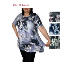 Жіночі футболки 111587. Розміри 4xl, 5xl , 6xl, 7xl, 8xl (58-68)