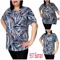 Жіночі футболки 111585. Розміри 4xl, 5xl , 6xl, 7xl, 8xl (58-68)