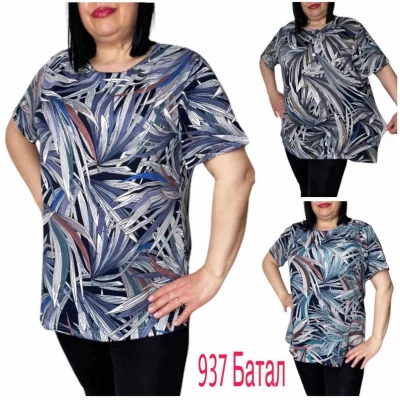 Жіночі футболки 111585. Розміри 4xl, 5xl , 6xl, 7xl, 8xl (58-68)