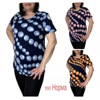 Жіночі футболки 111569. Розміри l, xl, 2xl, 3xl, 4xl (48-56)