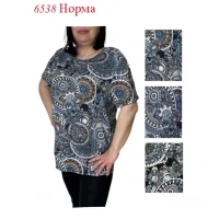 Жіночі футболки 111571. Розміри l, xl, 2xl, 3xl, 4xl (48-56)