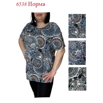 Жіночі футболки 111571. Розміри l, xl, 2xl, 3xl, 4xl (48-56)