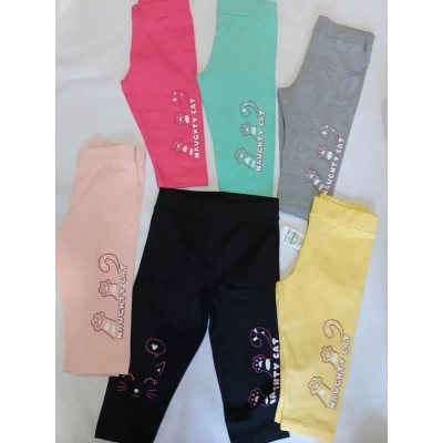 Трикотажні бриджі для дівчаток 3/8 років; Туреччина 0280