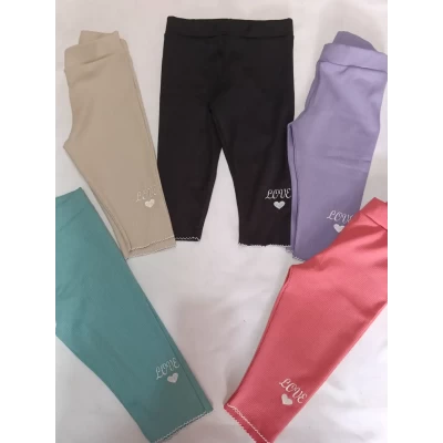 Бриджі в рубчик для дівчаток р.98/128; Туреччина 0295 (6шт. одного кольору)