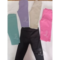 Бриджі в рубчик для дівчаток р.98/128; Туреччина 0295 (6шт. одного кольору)