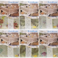 Скатерть водоотталкивающая ПВХ, основа (фланель)120*150см, 86160