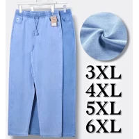 Джегінси жіночі з полегшеного коттону Kenalin. Розміри : 3XL, 4XL, 5XL, 6XL.