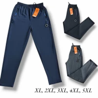 Брюки чоловічі спортивні трикотажні, прямі без манжета. Розмір : XL, 2XL, 3XL, 4XL, 5XL
