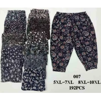 Бріджі жіночі султанки. Тканина холодок, масло. Фірми Kenalin.  Розміри: 5XL-7XL, 8XL-10XL.