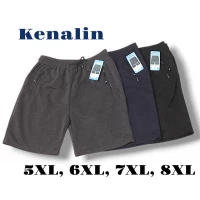 Шорти чоловічі трикотажні. Фірми Kenalin. Довжина до колін. Розміри: 5XL-8XL.