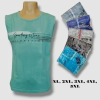 Безрукавка чоловіча, трикотажна. Норма. Розміри: XL, 2XL, 3XL, 4XL, 5XL. різного кольору.