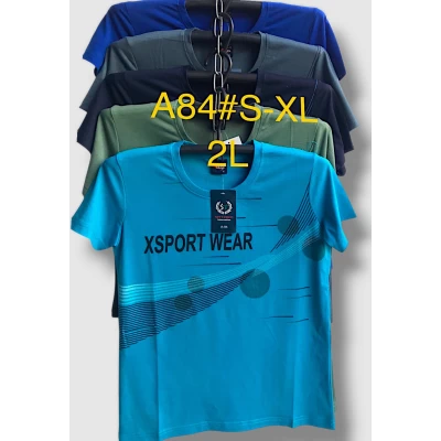 Футболка трикотажна підліткова, для хлопчиків. Розміри: S, M, L, XL , XXL. різного кольору.