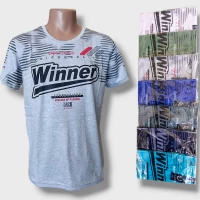 Футболка чоловіча трикотажна. Розмір : XL-5XL. різного кольору.