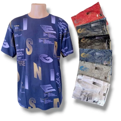 Футболка чоловіча трикотажна. Напівбатал. Розміри: 6XL, 7XL, 8XL. різного кольору.
