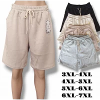 Шорти жіночі трикотажні. Фірми BLACK CUCLONE. Батал. Розміри: 3XL-7XL. 