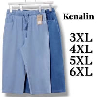 Бріджі жіночі джинс. Фірми Кеnalin. Батал. Розміри : 3XL, 4XL, 5XL, 6XL