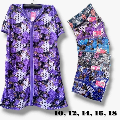 Халат жіночий. Фірми HETAI. Батал. Застібається на блискавку. Розміри: 10, 12, 14, 16, 18. Халат жіночий. Фірми HETAI. Батал. Застібається на блискавку. Розміри: 10, 12, 14, 16, 18.