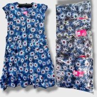 Халат жіночий весна-літо. Норма. Розміри: XL-5XL мікс