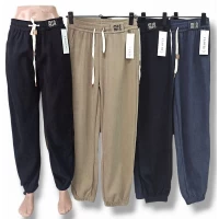 Брюки жіночі спортивні демісезонні. CLOVER. Тканина мікровільвет, знизу на манжеті ( гумка). Норма. Розміри: M-3XL ( 46-54).