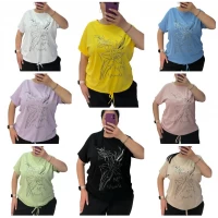 Футболка 25040 ХБ трикотаж  Размер хл,2хл,3хл (52,54,56)