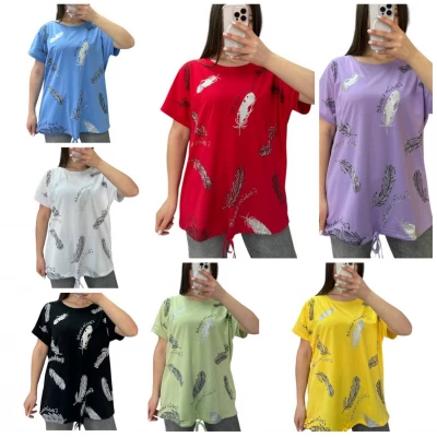 Футболка на завязке ХБ трикотаж. Размер хл 2хл 3хл 52,54,56, 25312