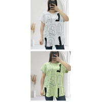 Футболка 25311, ХБ трикотаж.  Размер л хл 2хл  52,54,56