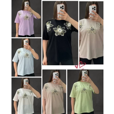 Футболка - 25034. Розмір- 46-48,48-50,50-52 Якість - 95% котон