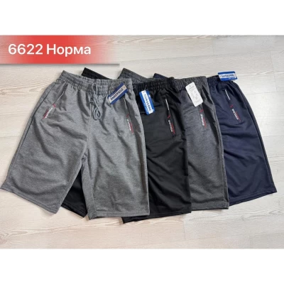 Чоловічі шорти. Розміри 46-56. В уп. 6 шт різного кольору. Матеріал двонитка. 113305