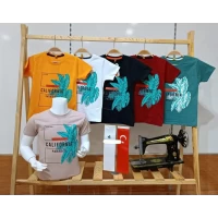 Футболка для хлопчиків 3-7 років, бавовна. Туреччина (В уп. один колір)