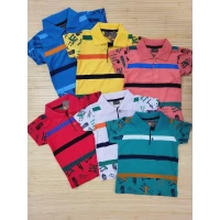 Футболка поло для хлопчиків 3-7 років, бавовна. Туреччина (В уп. один колір)