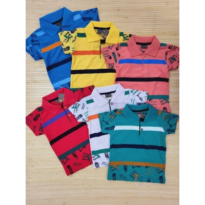 Футболка поло для хлопчиків 3-7 років, бавовна. Туреччина (В уп. один колір)