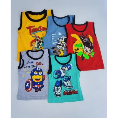 Майки для хлопчиків 1-5 років, микс. Туреччина