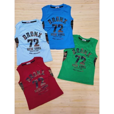 Майки для хлопчиків 1-4 років. Туреччина (В уп. один колір)