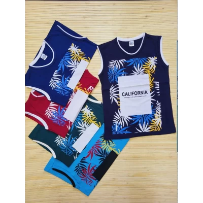 Майки для хлопчиків 152-176 зріст Туреччина.  (В уп. один колір)