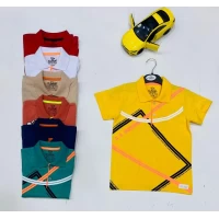 Футболки для хлопчиків 3-7 років, бавовна. Туреччина (В уп. один колір)