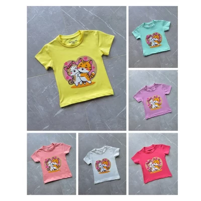 Футболка дитяча для дівчаток 1/4 роки; Туреччина