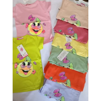 Футболки "BOBITO" дитячі 1/4 роки; Туреччина (В уп. один колір)