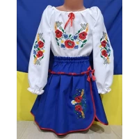 Костюм вышиванка для девочек 7/11 років