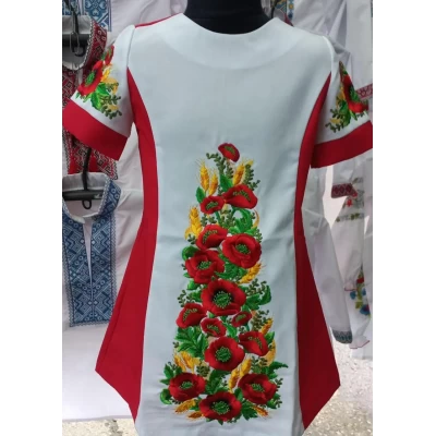 Сукня вишиванка для дівчаток р.130/152
