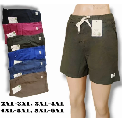 Шорти жіночі каттон+ льон (добре тягнеться) Kenalin. Розміри: 2XL-6XL Шорти жіночі каттон+ льон (добре тягнеться) Kenalin. Розміри: 2XL-6XL