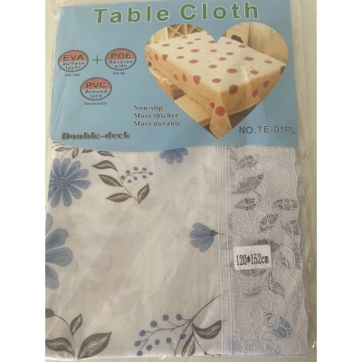 Скатерть ПВХ на основе, с виниловым кружевом. 120х150 Скатерть ПВХ на основе, с виниловым кружевом. 120х150