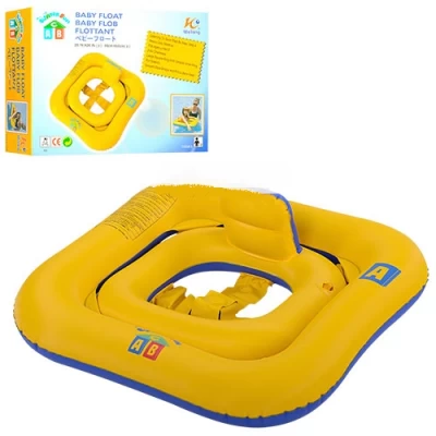 Детский надувной плотик 66х66 см (D25701)