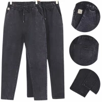 Джегінси жіночі демісезонні. Фірми Алія. Напівбатал. Колір темно сірий, сірий графітовий. Розміри: 2XL, 3XL, 4XL, 5XL, 6XL, 7XL.