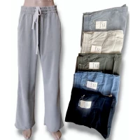 Брюки жіночі коттнонові. Фірми Наталі. Тканина літня легенька, вільного крою ( по типу палаццо).  Розміри: 5XL-10XL. ( 48-56).