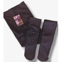 Колготки жіночі з начосом. Фірми Марья. Норма. Колір чорний. Розмір 48-54